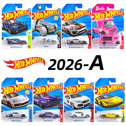 Hot Wheels 2026 A Case,1:64 Scale Diecast Vehicle Model Car