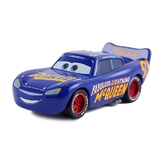 Disney Cars Pixar Cars 95-3rd Generation Blue Metal Diecast Toy Car 1:55