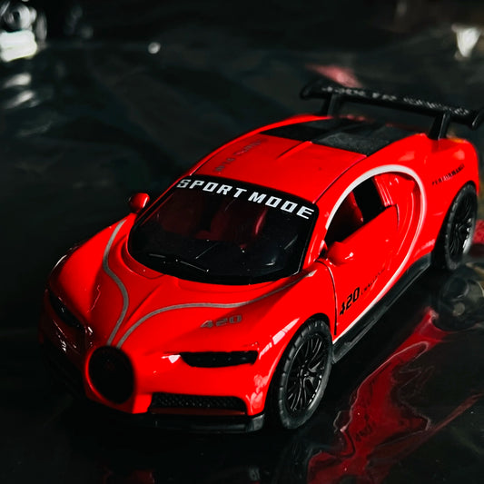 Simulated Alloy Sports Car, Toy Car Model