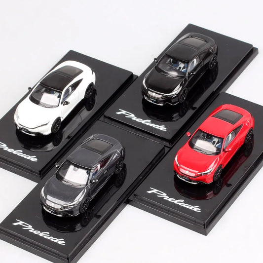 Hobby Japan 1/64 Scale Mini Honda Prelude 2025 Sports Diecast Car Model Toy Vehicles HJ64 Miniatures Collection