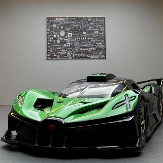 1/32 Bugatti Bolide Alloy Sport Car Model Toys Simulation Diecasts Metal Vehicle