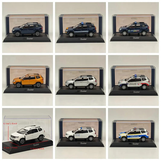 1/43 Norev for Duster Gendarmerie/Police/Ambulance/Secouristes/Pompiers/Firefighters Diecast Models Car Collection