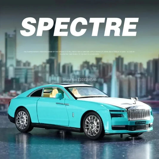 1:32 Rolls Royce Spectre Alloy Models Cars Toys High Simulation Metal Diecasts Sound Light