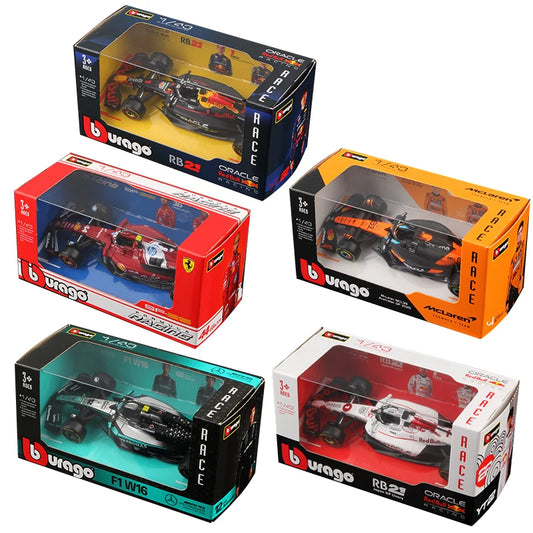 Bburago 1:43 2025 F1 Alloy Car Model Formula Racing Die Cast Toy