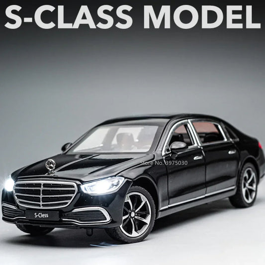 1/24 Alloy Car Model Toy S400L Metal Diecast Model Vehicle